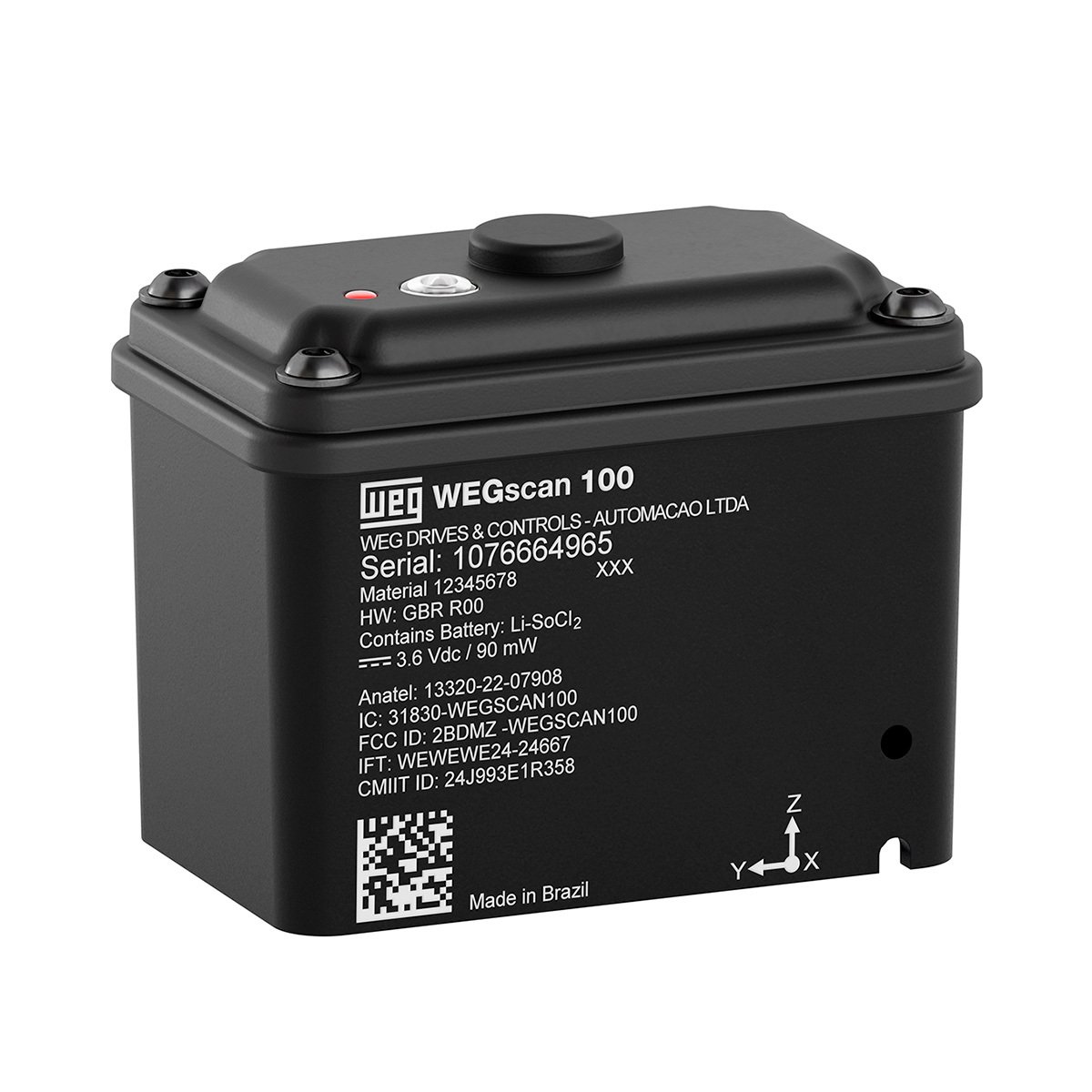 WEGscan100 — monitoreo de condición